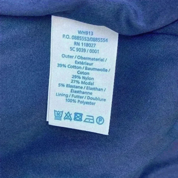 Boden Navy flowy dress sz 4 office business casual wedding guest minimalist - Picture 6 of 10